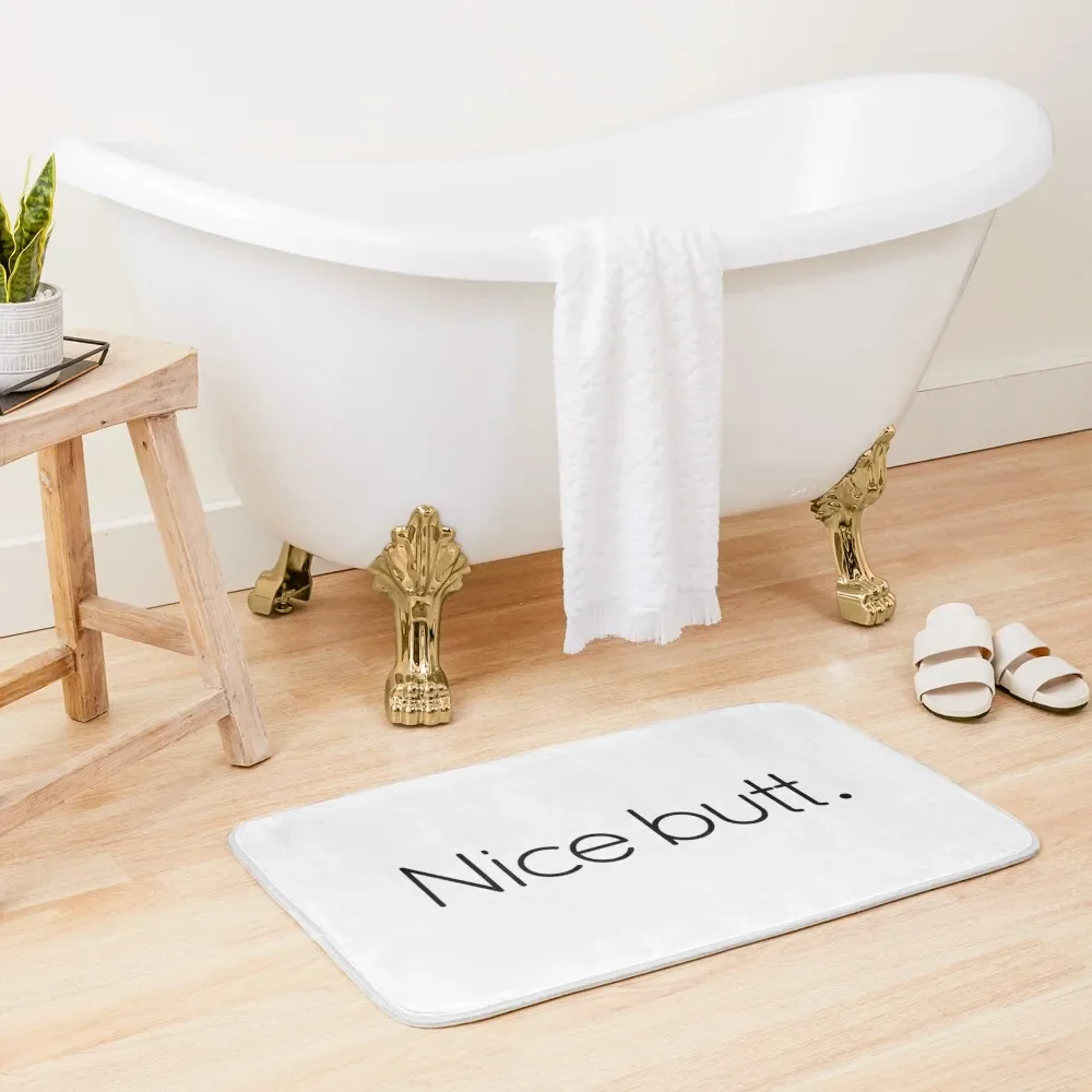 

Nice Butt Bath Mat Bathroom Carpet Set Non Slip Carpet Non-Slip Bathtub Bathroom Rugs And Set Mat