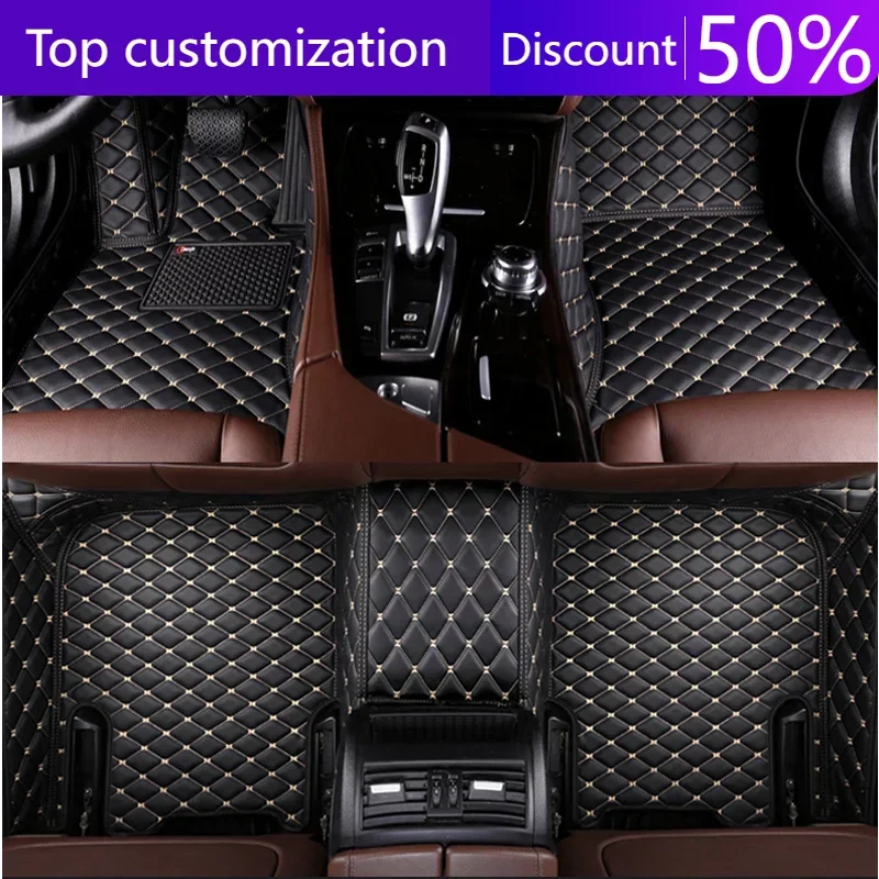 Custom Car Floor Mats para Acura CDX 2016-2022 anos, detalhes do interior, acessórios do carro