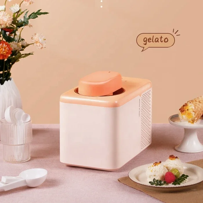 Ready Ice Cream Machine Automatic Mini Fruit Ice Cream Maker For Home DIY Homemade Cream Makers For Kids