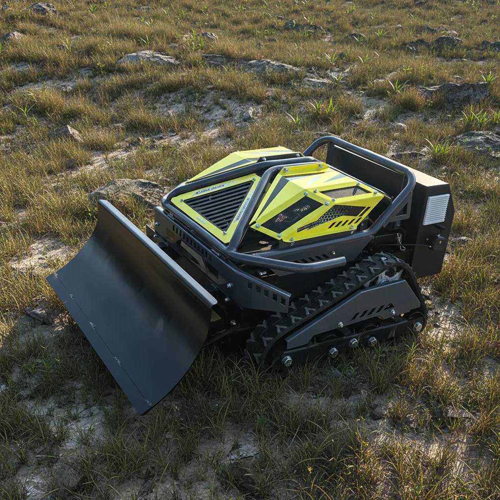 

Customize All Terrain Remote Control Mower Adjustable Cutting Height For Different Grass Length