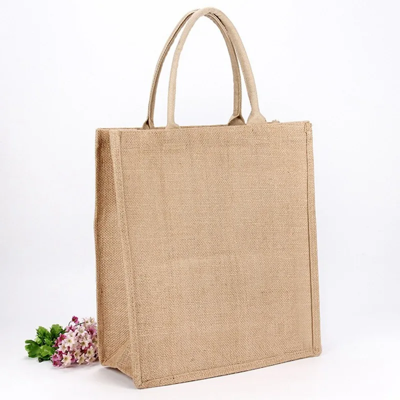 Packaging Linen Bag (26x30cm) Eco Linen Shopping Bag Gift