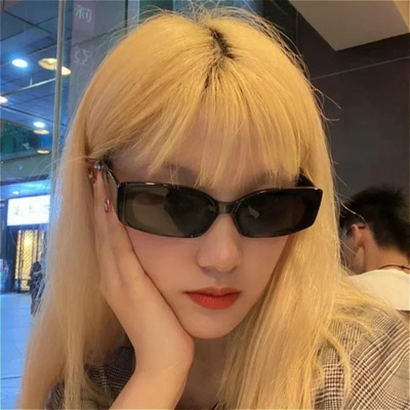 Vintage Small Rectangle Sunglasses Women Fashion Brand Designer Square Sun Glasses Female Shades UV400 Lunettes de soleil femme