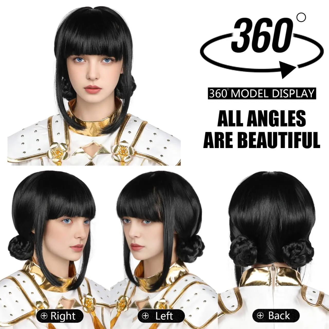Longo roxo trança peruca feminina peruca roxa com tranças rabo de cavalo clipe anime cosplay cabelo sintético traje de halloween acessório adulto