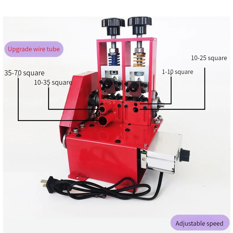 

Electric Waste Wire Stripping Machine 1.5-18mm Cable Peeler Stripper Small Wire-Stripping Machine DIY Recycling Tool