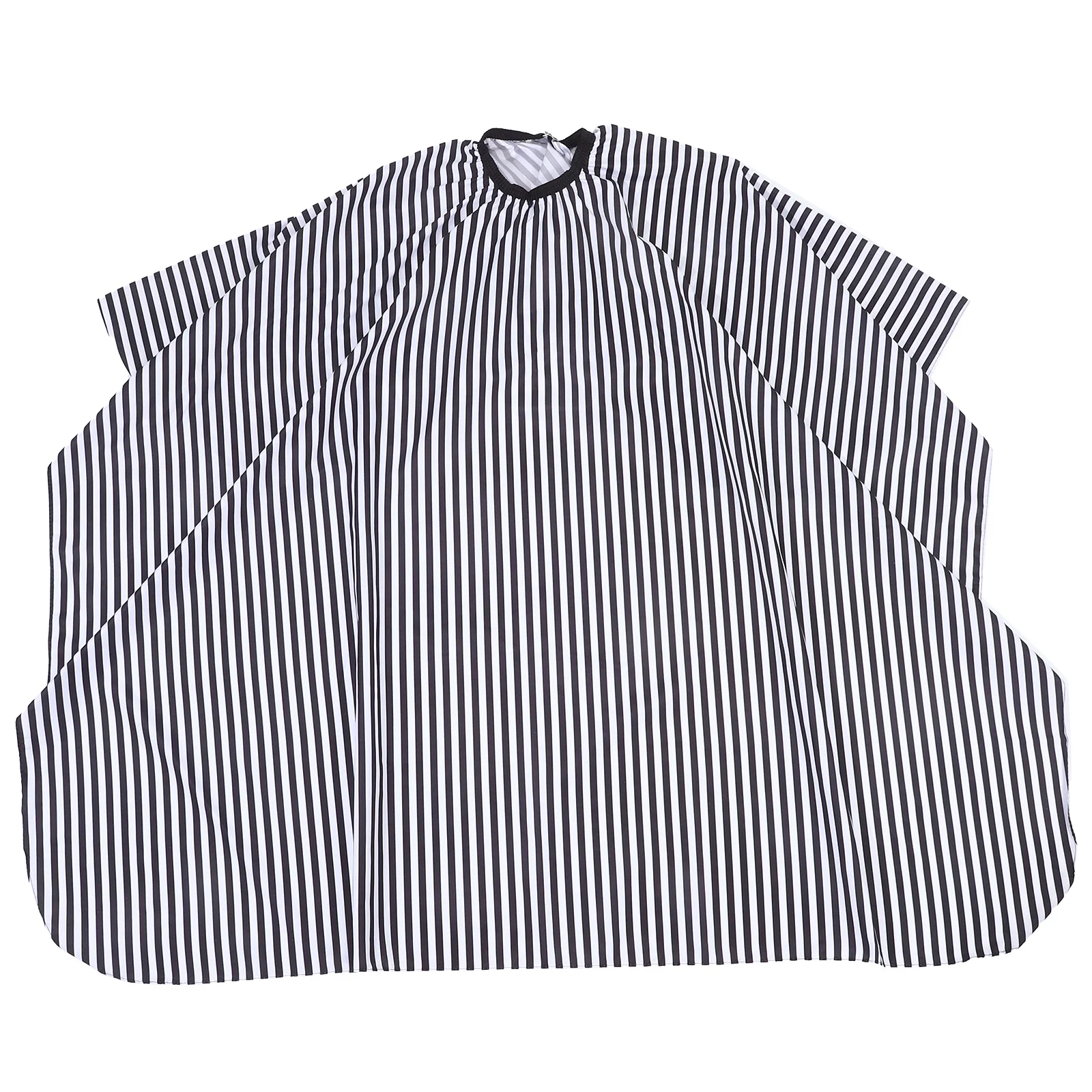 

Hairdressing Cape Salon Apron Waterproof Lightweight Anti static Easy Clean Hair Cutting Protector Striped Classic