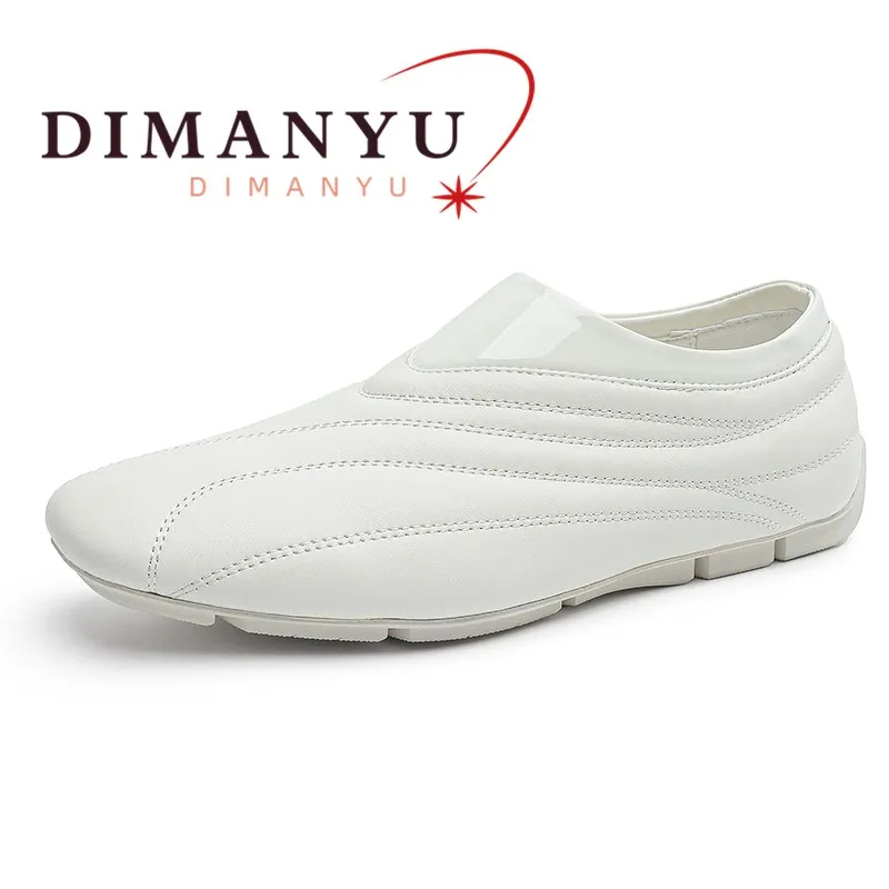 

DIMANYU Men's Loafers Slip On Casual Shoes Men Soft Sole Comfortable Driving Moccasins Lightweight Office Business Shoes For Men