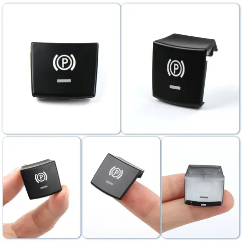 Car Parking Hand Brake Switch P Button Switch Key Cover Handbrake Knob Cap Replacement For BMW Z4 E89 2009-2015  61319184269