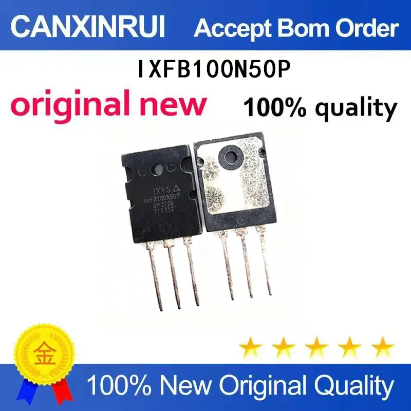 (5-100 Pieces) New IXFB100N50P TO-3PL MOSFET measured well 100A500V