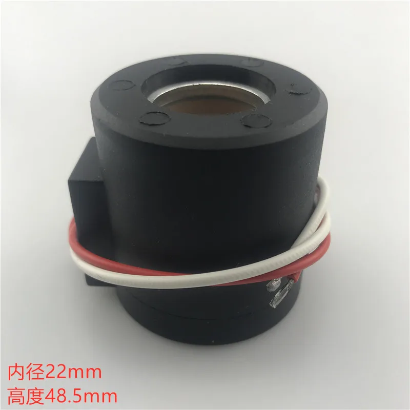

Excavator for Kawasaki hydraulic pump pilot safety locking solenoid valve coil 12V 24v travel fast and slow solenoid valve