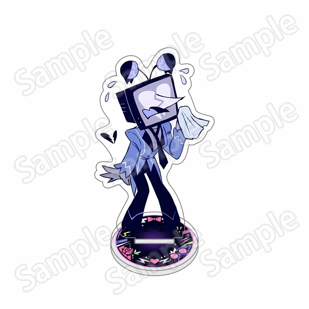Deltarune Chapter 3 Game Ant Tenna TV Man Acrylic Standee Keychain, Drama / Romance Multiple Designs, 10cm Desktop Decor, Mercha