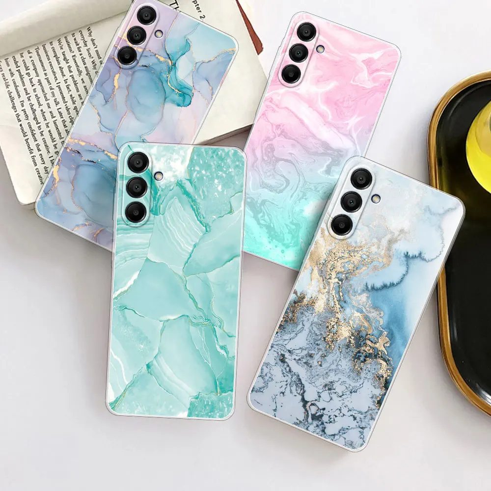 For Samsung Galaxy A16 5G SM-A166E Case Clear Soft Silicone Phone Case For SamsungA16 A166P Shockproof Clear Cover Fashion Funda