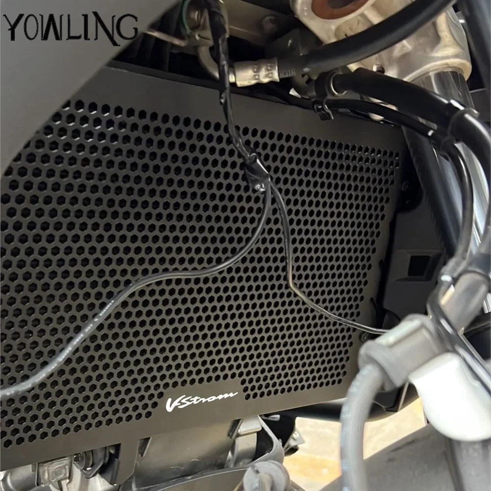 

For Suzuki DL650 V-STROM 2013-2023 2022 Radiator Protective Grill Cover Guard Cooler Grille Cover Protecter DL 650 VSTROM 650X