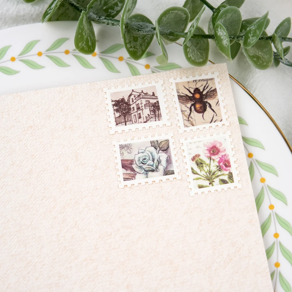 1 x 0,8 Zoll rechteckiger Briefmarken-Stanzhebel, Aktions-Bastelstanzer für Papierarbeiten, Scrapbooking, verschiedene Materialien, Stanzwerkzeug – Detail 3