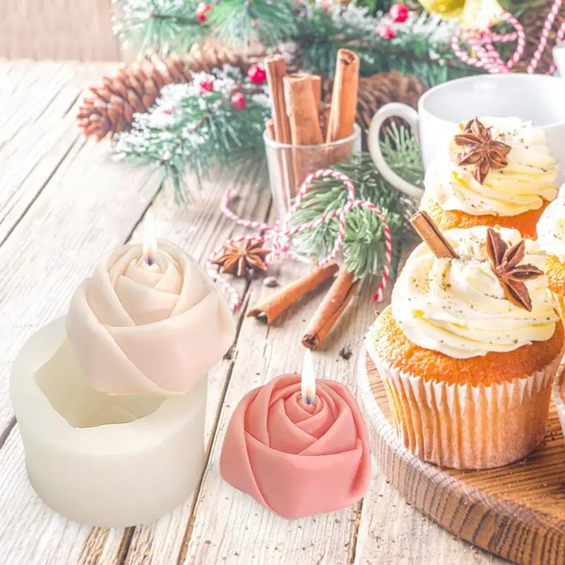 

Silicone Soap Molds Multipurpose Silicone Candle Molds Flower Candle Mold Versatile Silicone Candy Molds Chocolate Candy Molds