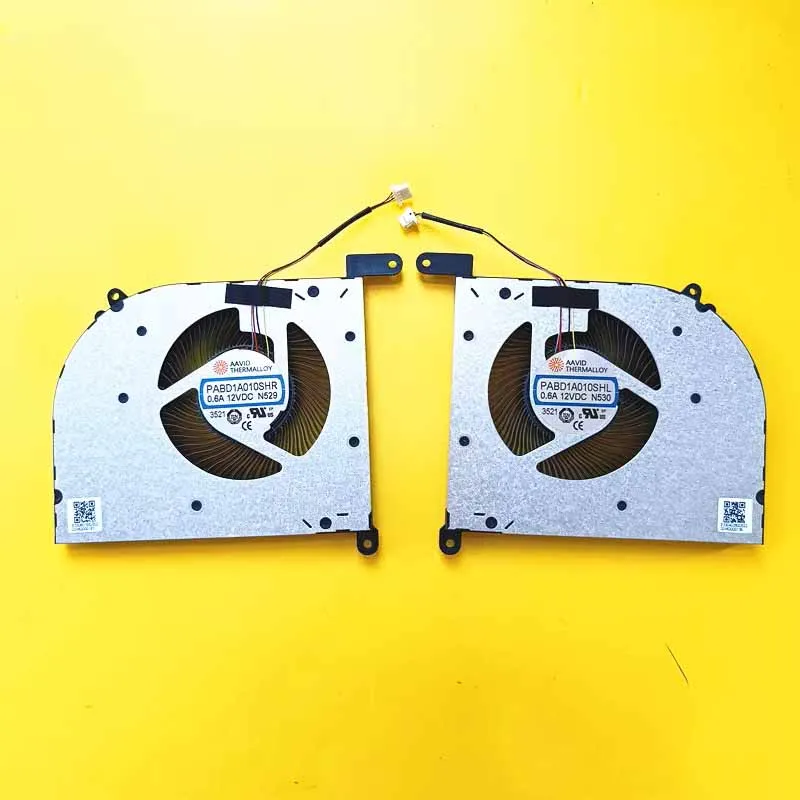 

New Laptop CPU GPU Cooling Fan For MSI MS1831 PABD1A010SHR PABD1A010SHL