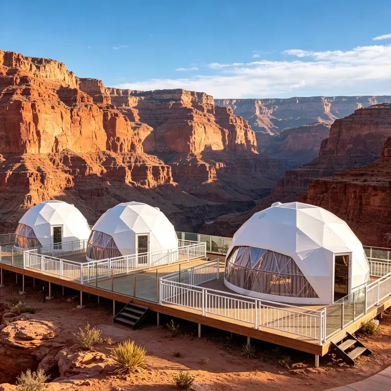 Portable Mini Dome House Capsule Home Prefabricated Building with Smart Design for Luxury Camping Resort and Homestay