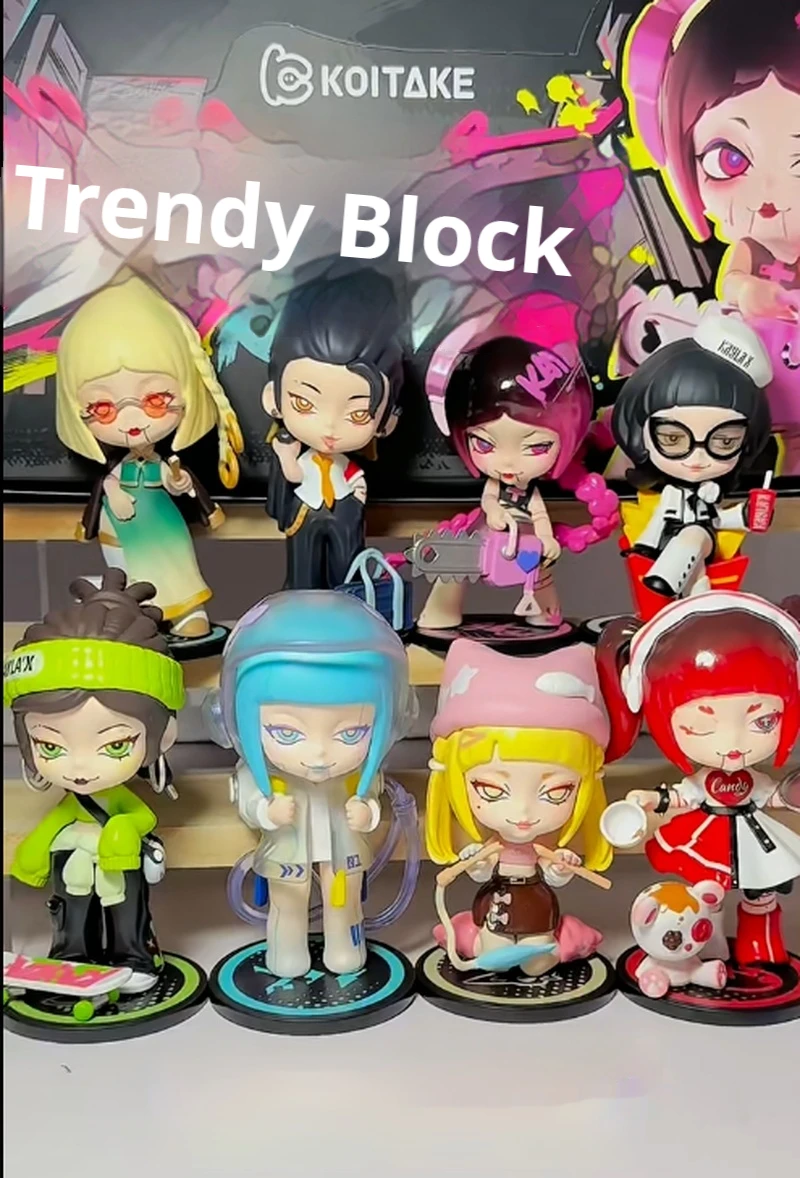 

KOITAKE Kayla 10th Dare To Trend Street Series Blind Box Figures Desktop Decor Collectible Toy Gift For Anime Lovers Collectors