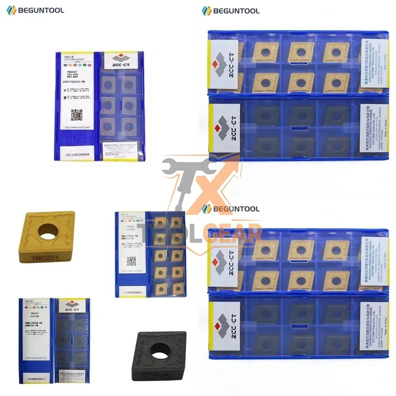 2026China*Factory* ZCC.CT CNMG120408-PM Internal Turning Insert for Steel/Stainless Steel CNC Lathe PVD/CVD