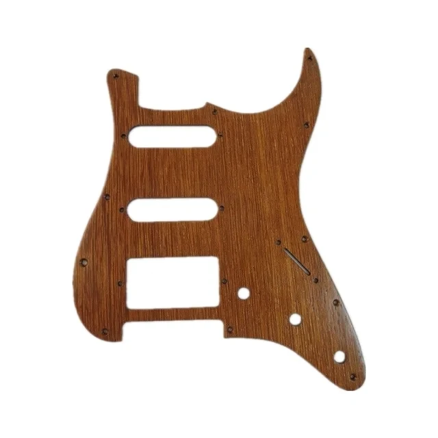 Multitudinous Electric SSH Guitar Pickguard solid wood,SSS Guitar Plate Scratch Pick Guard，Guitar parts