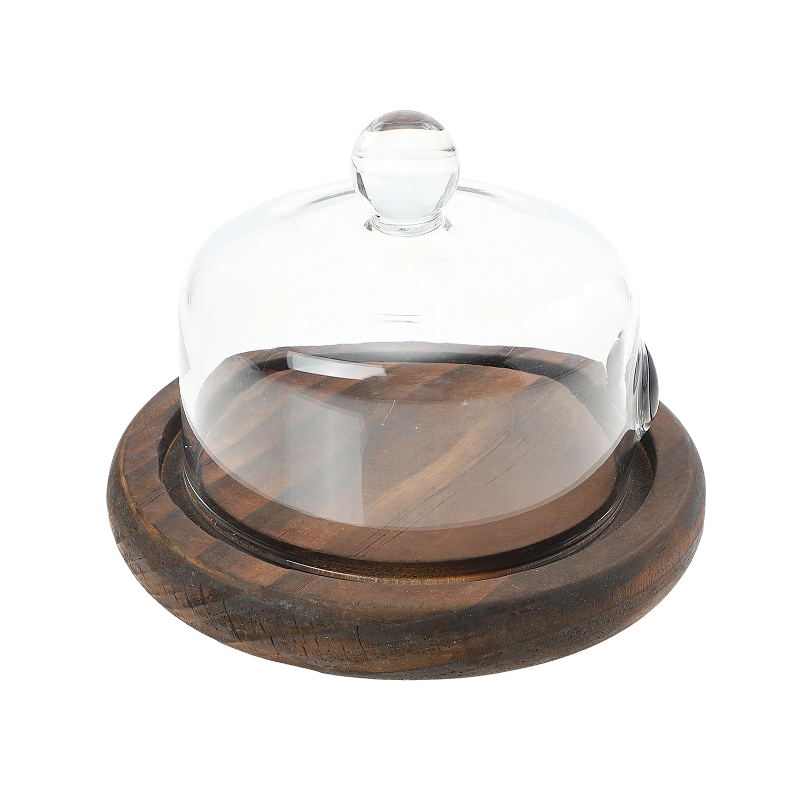 

Tableware Cover Glass Dome Dessert Protector Thick Lid Smoke Proof Insect Resistant Kitchen Gadgets Dining Accessories