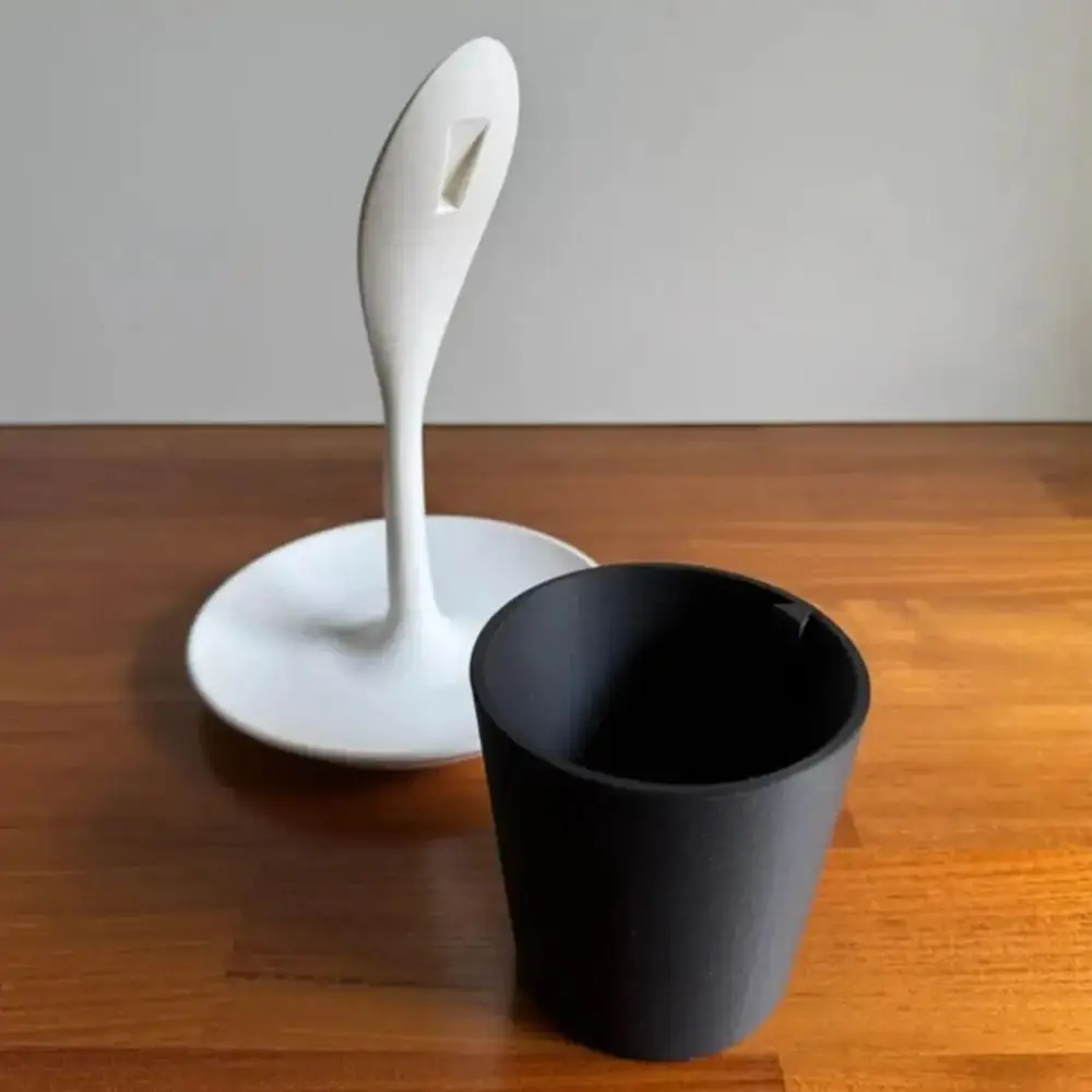 Desk Lamp LED Desk Lamp with Tray Decorative Creative Cordless Table Lamp Modern Art Crafts Bedside Table Lamp Living Room