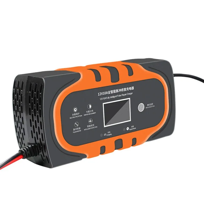 12V10A car and motorcycle battery charger multi-function intelligent pulse repair battery