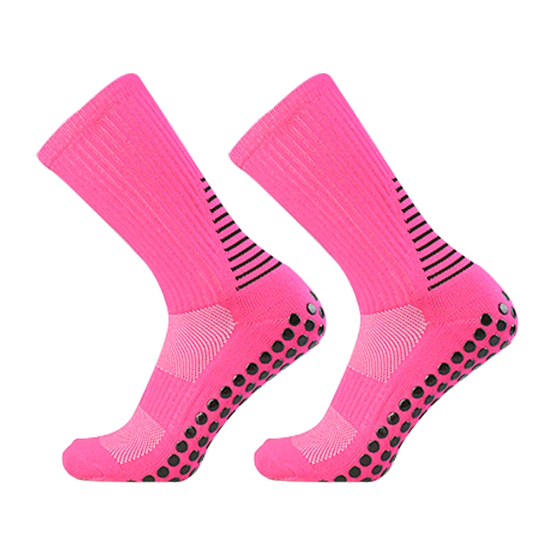 2023 Neue Silikon-Antirutsch-Fußballsocken für Herren und Damen Griffige Outdoor-Sport-Laufsocken Fußballsocken – Detail 6
