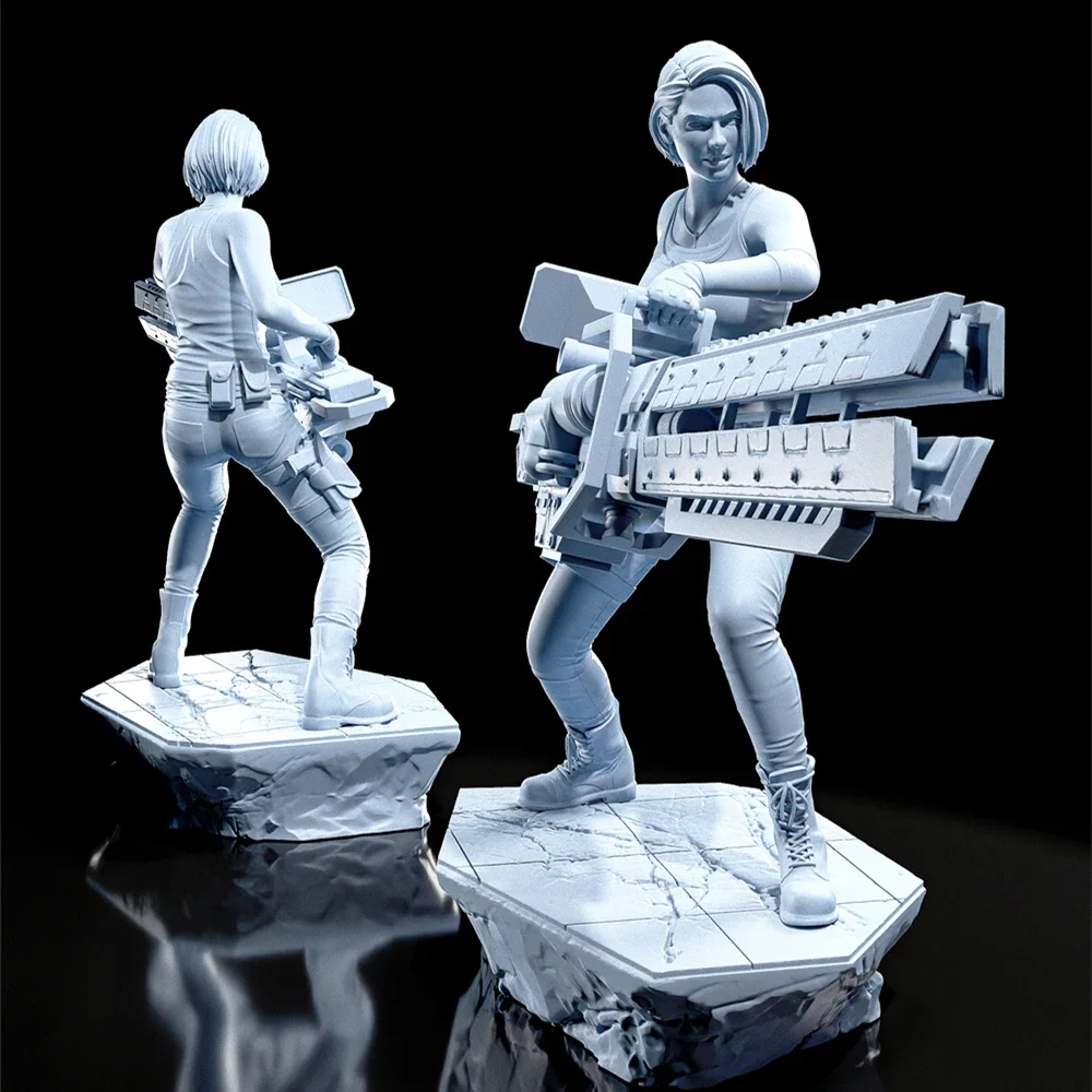 Kit de modelo de figura de resina en miniatura, Kit sin pintar, modelo de plástico A175, 1/24