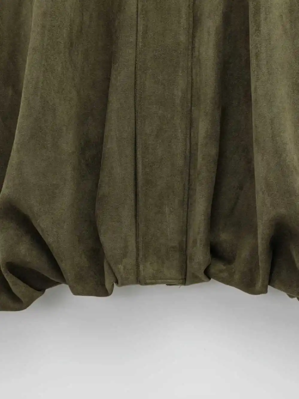 European And American Retro Bat Sleeve Jacket For Women'S Autumn And Winter New Style, With A Lapel And Suede Short Loose Jacket