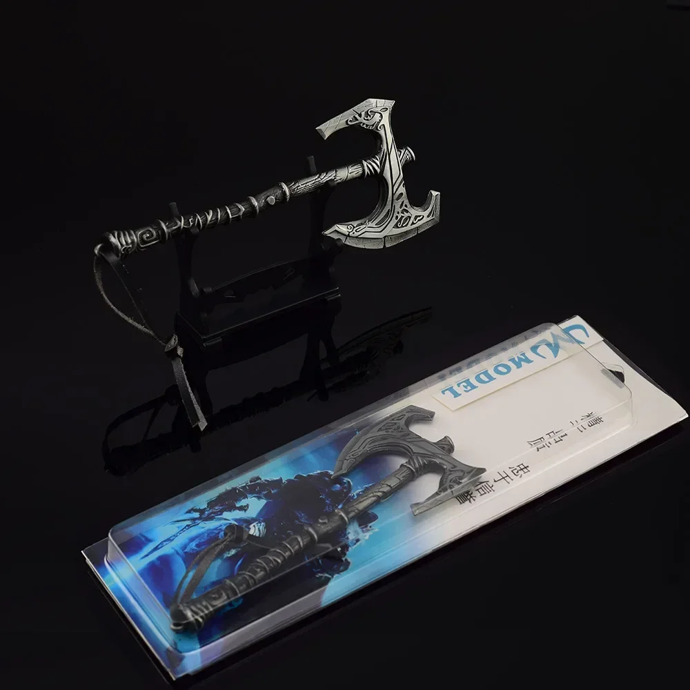 เกม Scrolls อุปกรณ์ต่อพ่วงอาวุธ Okin Battleaxe อาวุธโลหะรุ่น SAMURAI SWORD VINTAGE เครื่องประดับมีดผีเสื้อของขวัญของเล่น