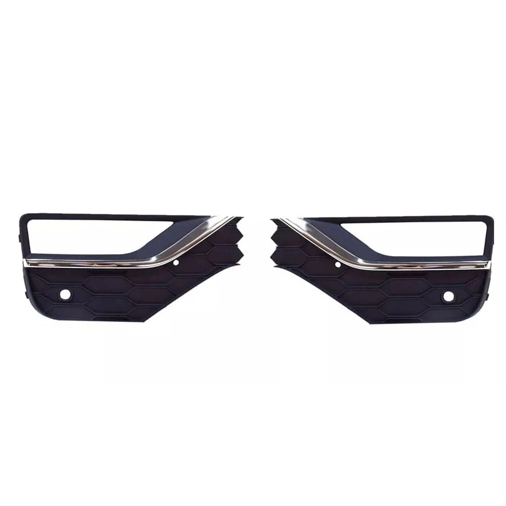 

For Amarok 2019 Front Fog Lamp Chrome Grille Cover Replacement Parts For Amarok Anti-corrosion High-quality Materials