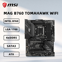 MSI MAG B760 TOMAHAWK WIFI Motherboard Support 14900KF 13900K 12900K 12600K 12400F 12100F CPU 4xDDR5 256GB HDMI M.2 NVME ATX