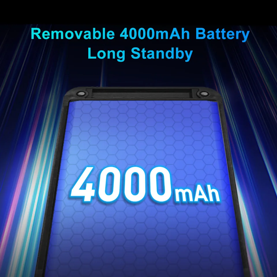 UNIWA F80S Walkie Talkie Smartphone Android 10 Mobile Phone Multi-language 2.4 Inch Touch Screen  Removable 4000mAh Battery