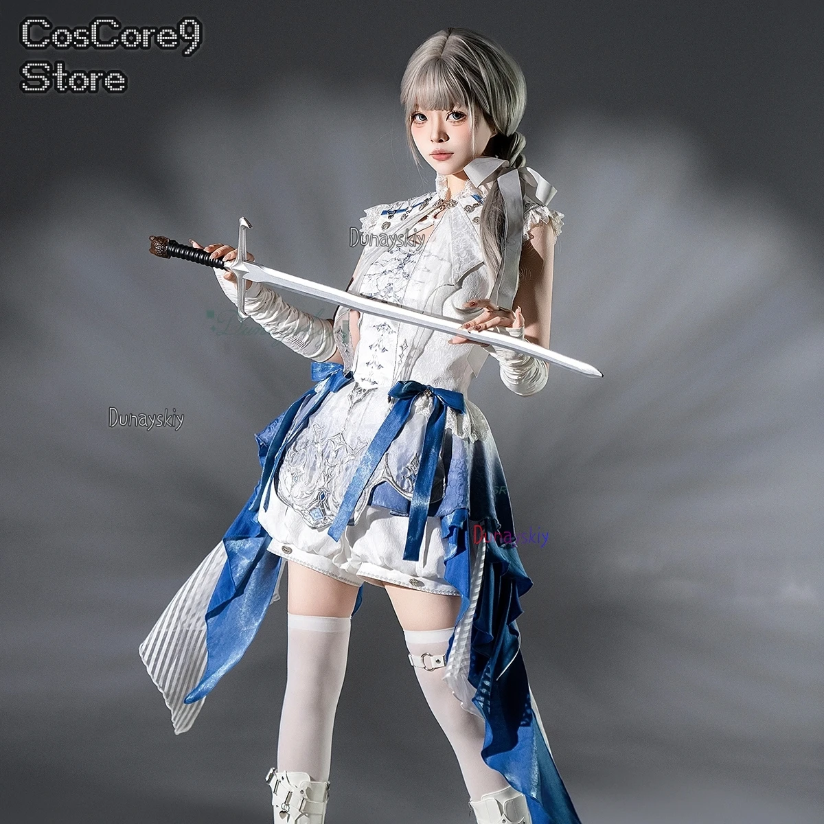 فتاة يومية ريترو مطرزة الأمير لوليتا ملابس كول ثلاث قطع البدلة الأصلية لوليتا الحمالة فستان السراويل حفلة الهالوين #4