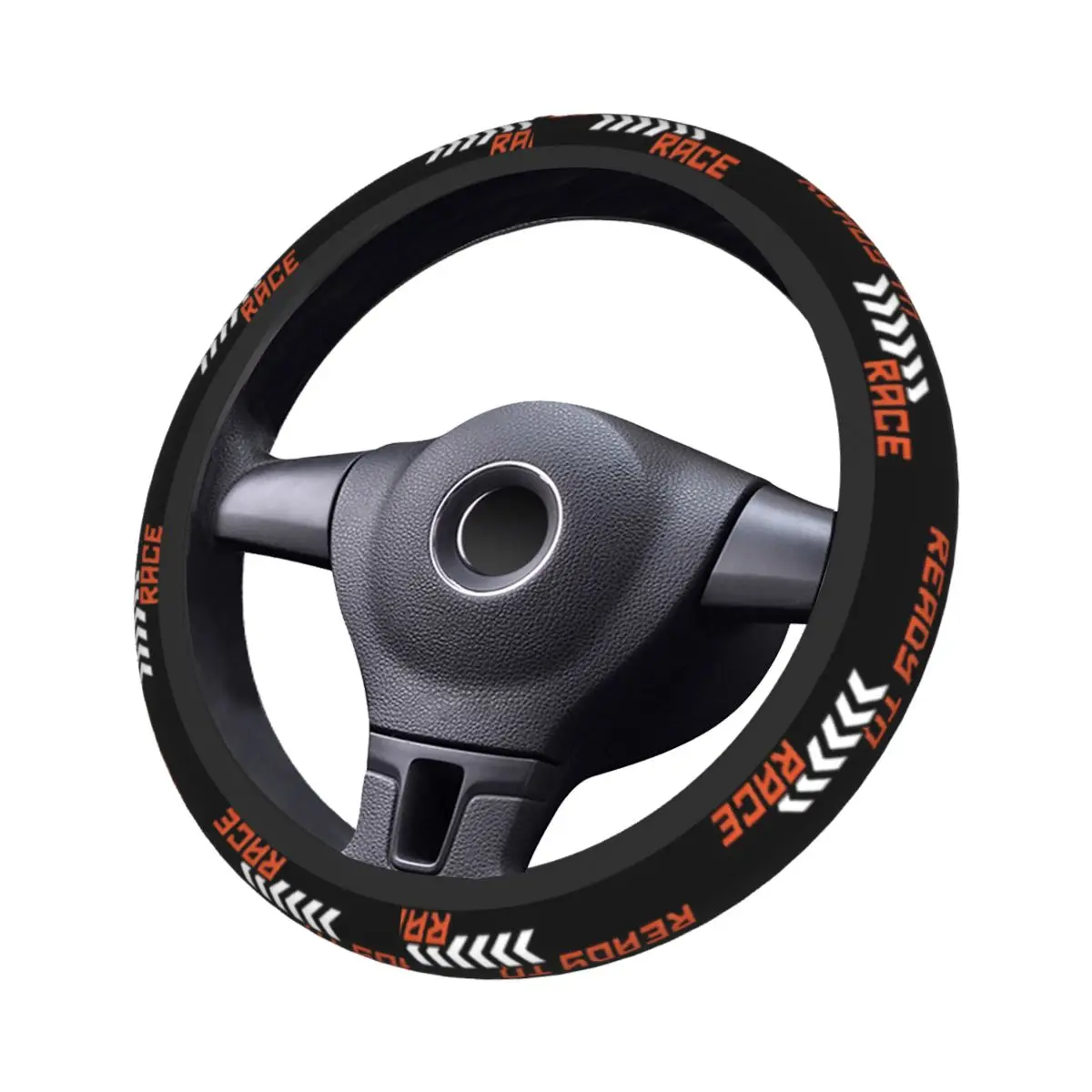 Ready To Race Universal Steering Wheel Cover Fit for SUV Anti-Slip Car Steering Wheel Protector 15 Inch 37-38cm Auto Accessories view 3