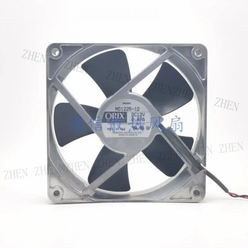 

Y FOR ORIX MD1225-12 DC12V 0.47A 12025 Aluminum Frame Cooling Fan
