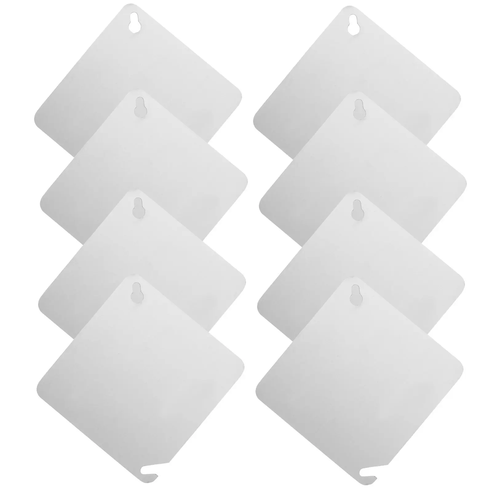 

8Pcs Metal Electrical Box Cover Plate Square Blank Outlet Faceplate Cover Easy Installation for Junction Boxes Electrical Panels