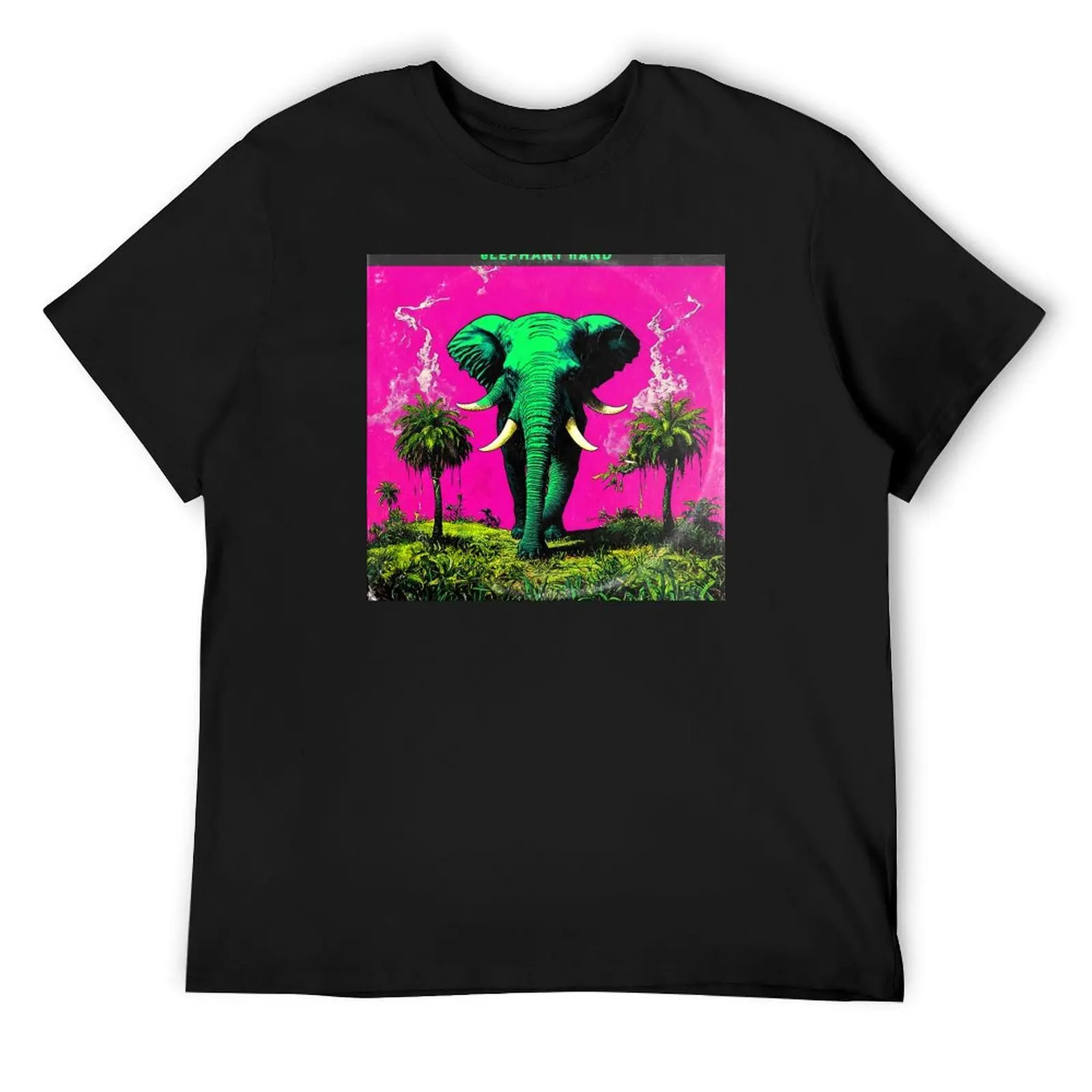 

eLEPHANT hAND Album Merch T-Shirt summer clothes baggy shirts men clothings