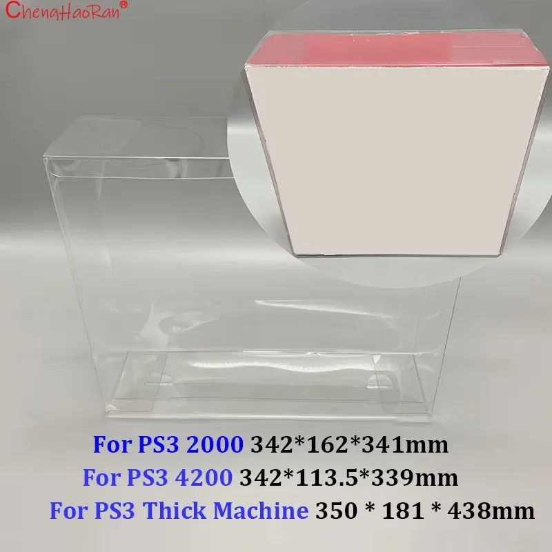 

1PC Transparent Packaging Box For PS3 2000 Ps3 4200 Gaming Console Display Box Dustproof And Moisture-proof For PS3 Thin Machine