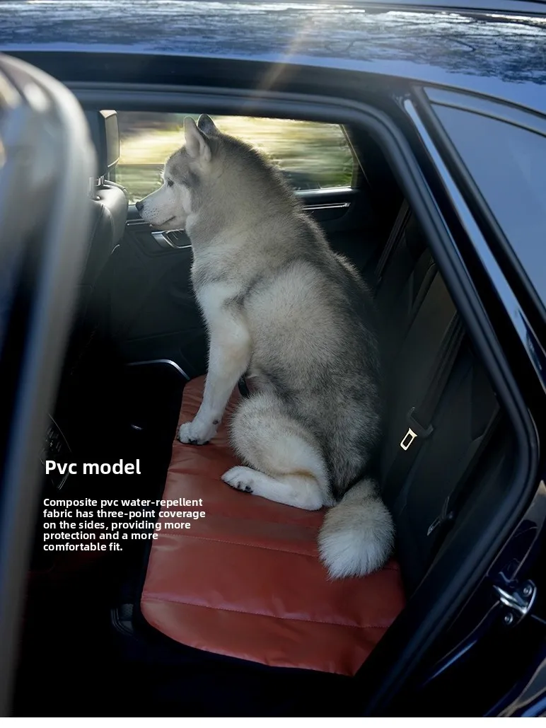 

BeauGo Car Pet Mat Waterproof Non-sti Hair for Dogs Car Cuion Pet Travel ential Universal Vehicle Mat