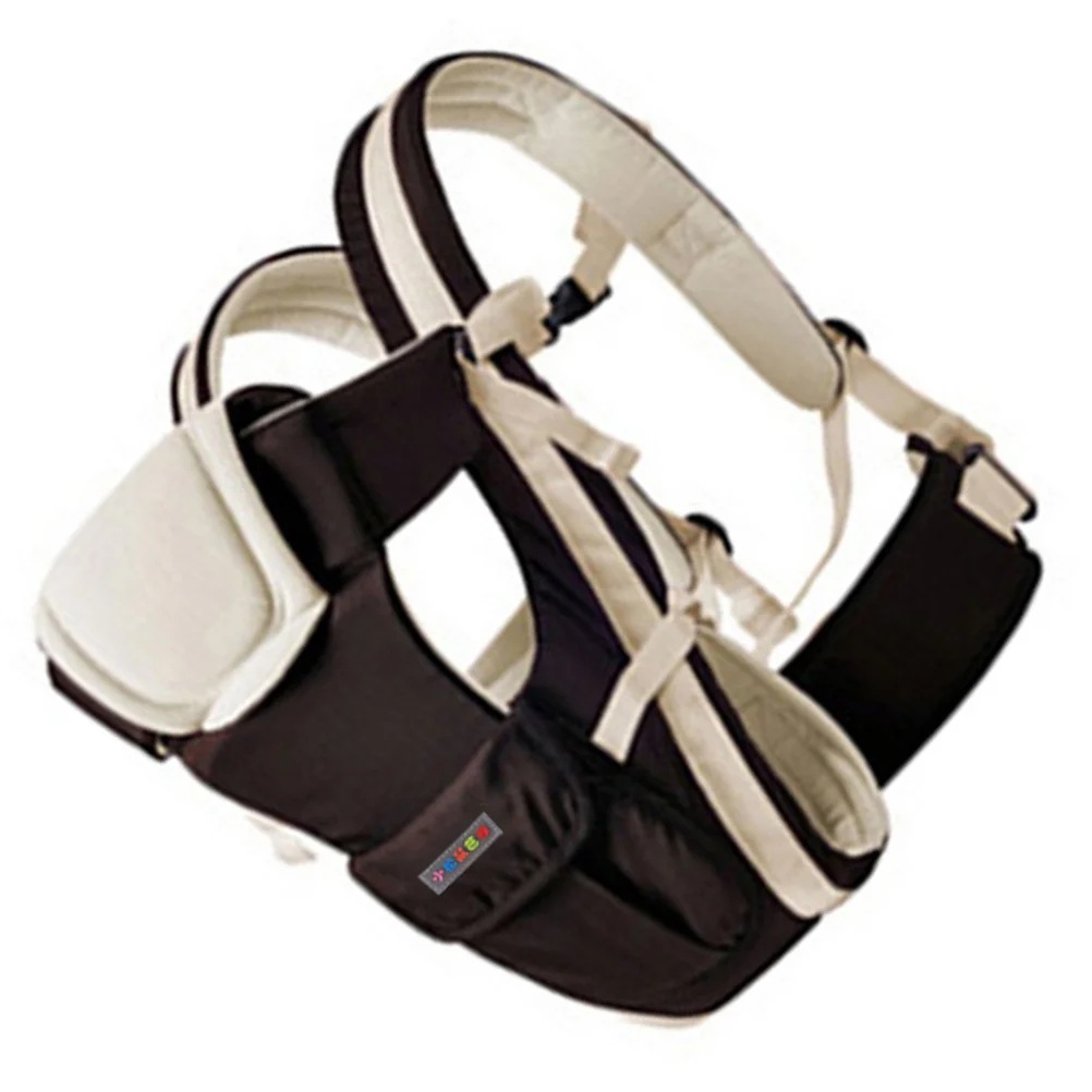 

Khaki Baby Carrier Adjustable Comfortable Infant Wrap Sling Breathable Backpack Newborn Travel Walk Infant Carrier