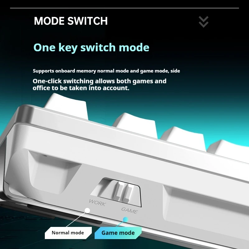 MCHOSE ZERO75 Magnetic Switch Mechanical Keyboard Customization Esports Gaming Dedicated Wired Keyboard For PC Gamer Accessories