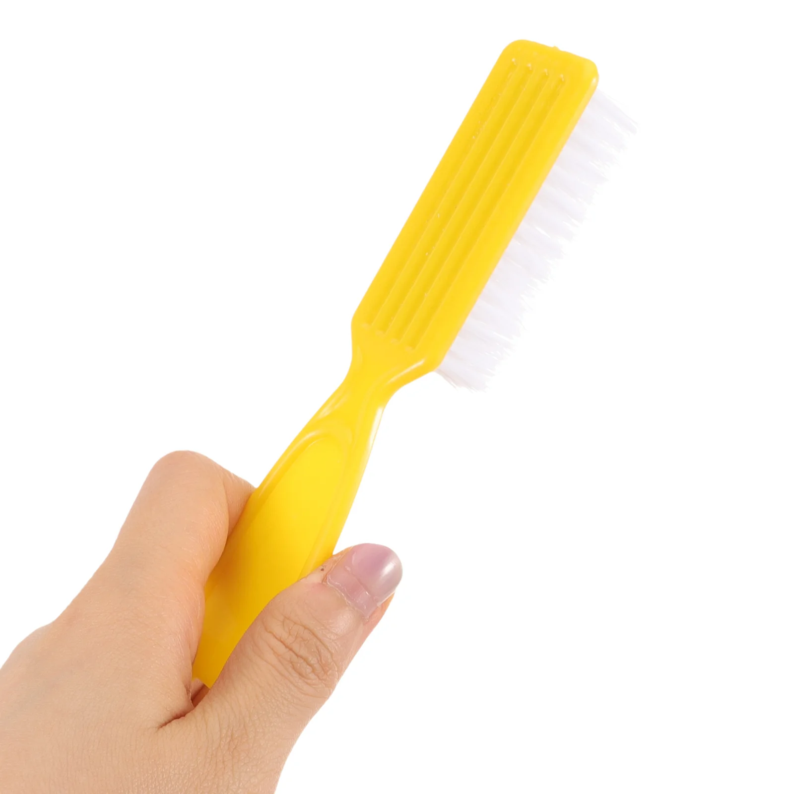 مجموعة فرش تنظيف الأظافر مكونة من 4 قطع، مادة ممتازة متينة، شعيرات ناعمة محمولة للسفر، منظف فجوة منزلي أساسي #2