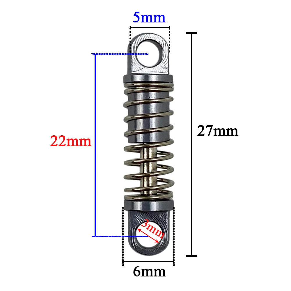 Wltoys 284131 K969 K979 K989 K999 P929 P939  4pcs Metal Shock Absorber Damper 1/28 RC Car Upgrades Parts