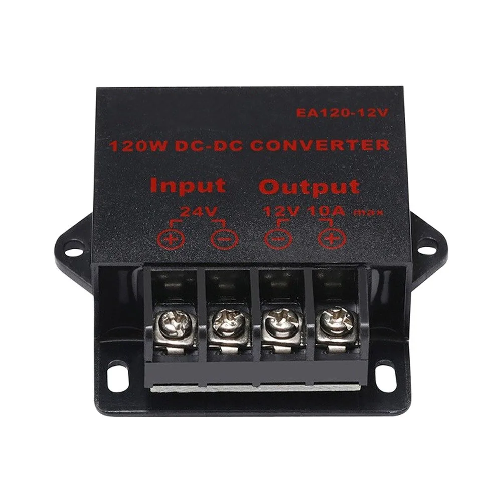 For Tight Engine Compartments DC Step Down Regulator 10A Power Supply Wide Input Voltage Range Stable DC Output
