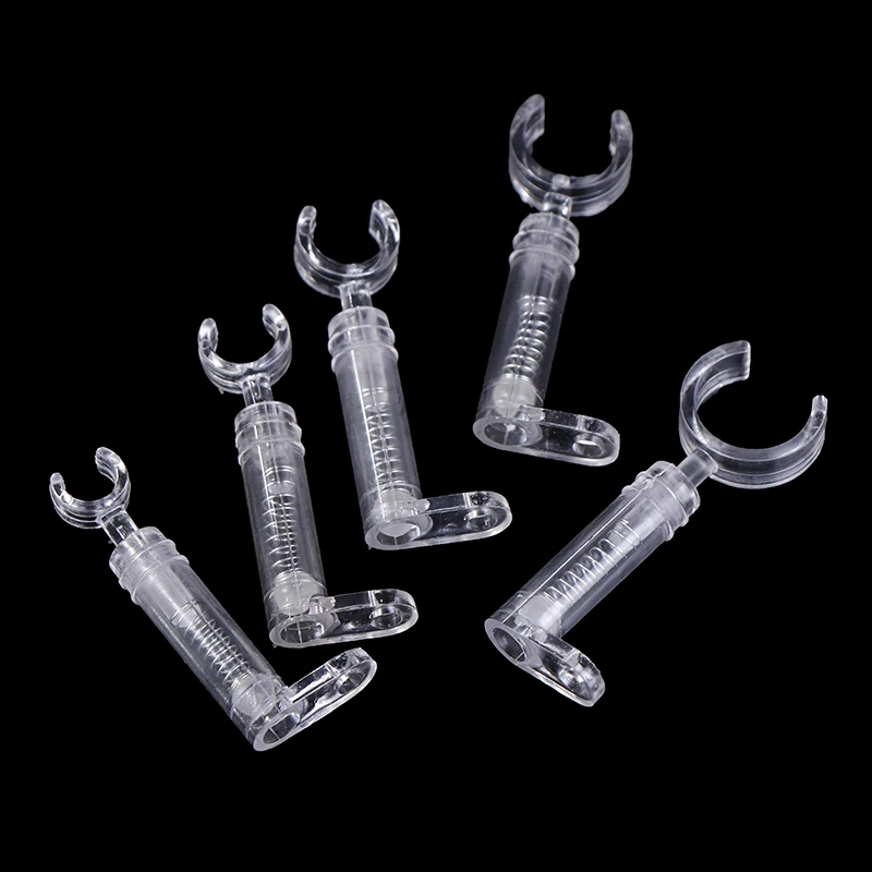 5Pcs Neon Light Transparent Supports Neon Sign Plastic Stand Height For 8mm~18mm Tube Neon Sign Parts