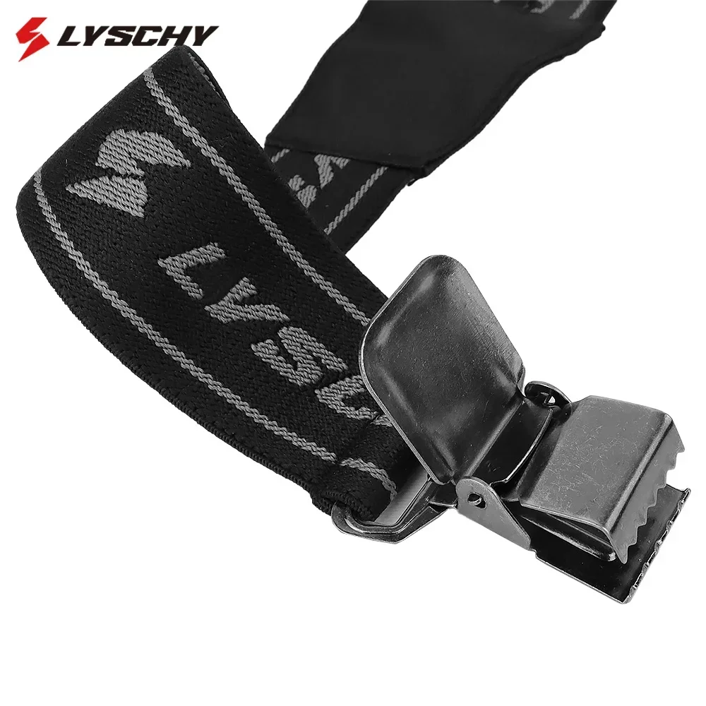 Bretelle per pantaloni da moto da uomo Cinghie per pantaloni da moto regolabili ad alta elasticità Cinghie per pantaloni da turismo Adventure Bretelle 40mm