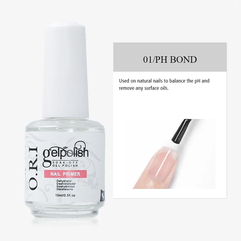 O.R.I-esmalte de uñas de Gel UV, Base de goma, capa superior, capa superior mate, imprimación de Gelpolish, laca artística