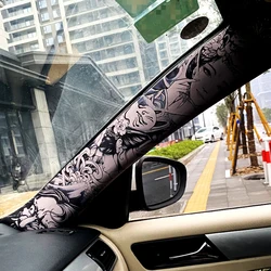 JDM car modification A-pillar self-adhesive adhesive sticker car sticker interior modification trendy car style