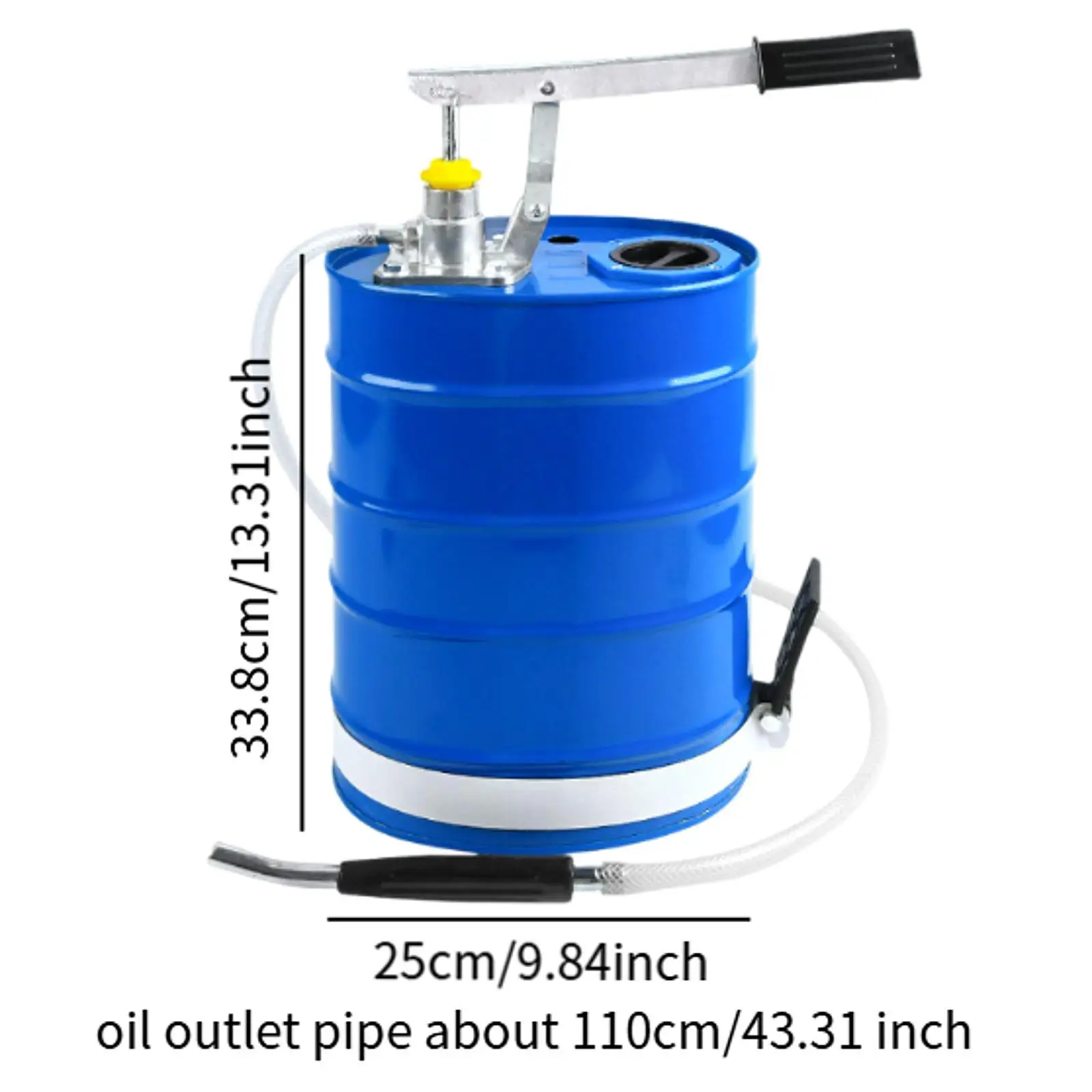 Hand Crank Oil Gear Oil Filler 10L Oil Dispenser for Automotive Truck